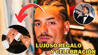 🔴Maluma presumió el regalo que le dio J Balvin por su cumpleaños 30 [upl. by Ruhtra853]