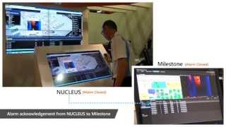 Global Security Asia 2013 Video Part 2  NUCLEUS Integration with Milestone [upl. by Siahc980]