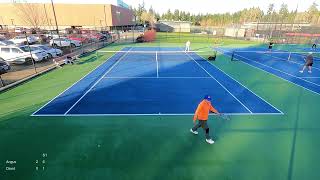 12024 Tennis with David at Sammamish High school [upl. by Yssenhguahs]