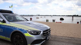 🔴THWAY Kind 10 verstirbt In Elbe Großeinsatz für FeuerwehrDLRG und Polizei [upl. by Jillie598]