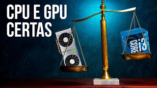 PLACA VÍDEO e PROCESSADOR faça a combinação certa para seu PC [upl. by Kenna671]