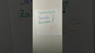 Po ponad 20 latach pracy ze studentami z różnych Uczelnimatematyka studia korepetycjezmatematyki [upl. by Euqinomod]