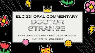 ELC 231 ORAL COMMENTARY MOVIE REVIEW EXAM 2009 [upl. by Sikko176]