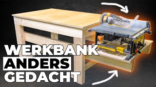 Einfach mal eine andere Werkbank für die Tischkreissäge für die Werkbank Dewalt 7492 [upl. by Rein926]