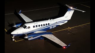 🛩️ Beechcraft 350i Super King Air OOSDV  Start Up and Take Off at Nancy Essey Airport 🛩️ [upl. by Aztiray189]