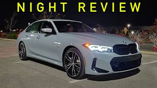 NIGHT REVIEW  Does the REFRESHED BMW 3Series Shine Brighter than Ever [upl. by Hareehat]