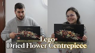 Logo  Dried Flower Centrepiece Timelapse lego flowers timelapse [upl. by Akeemaj]