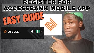 HOW TO REGISTER FOR ACCESSBANK MOBILE APP ACCESMORE INTERNET BANKING CREATE ACCESS BANK ONLINE ID [upl. by Annirac391]