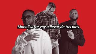 Chris Brown Ft Lojay amp Sarz  Monalisa  Remix   Letra en Español [upl. by Balduin]