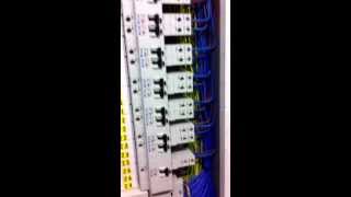 ELECTRICAL INSTALLATION FUSE BOARD LUTRON PANELS CONTAINMENT ELECTRICAL INTAKE [upl. by Liakim]