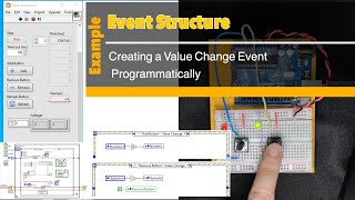 LabVIEW Event structure Creating A Value Change Event Programmatically [upl. by Manheim315]