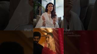 Nayantara about her saree styling trending shortvideo shorts short nayanthara youtubeshorts [upl. by Aniles345]