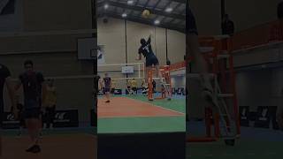 jump spike volleyball volley sports [upl. by Eimas]