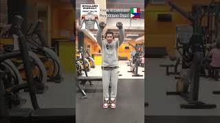 allenamento spalle  deltoide anteriore🇮🇹🇵🇭💪😁shouldergymworkoutgymexercisesgymworkoutgymroutine [upl. by Assertal]