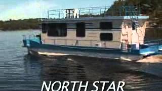 Northstar Houseboat  Voyagaire Houseboats Crane Lake MN [upl. by Gibbs514]