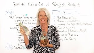 How to Create a Project Budget  Project Management Training [upl. by Llerrut]