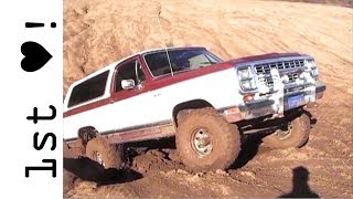 1979 Plymouth Trailduster 4x4 Offroading and Mudding [upl. by Orion]