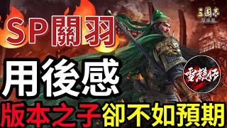 移動的80萬金珠版本之子【SP關羽】用後感！告訴你們為什麼不如預期！片尾有收集的戰敗戰報，竟然超過九種隊伍｜S15賽季｜三國志戰略版 [upl. by Ban819]