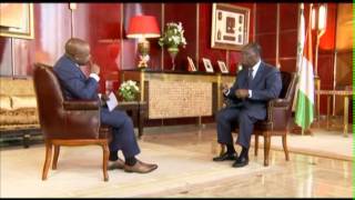 Interview du Président Alassane OUATTARA sur RFI avec Alain FOKA Partie 1 [upl. by Swee]