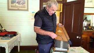 Charlevilles George Balsallie plays 1880s Autoharp [upl. by Ramedlav]