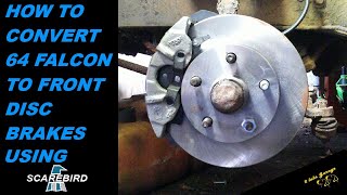 HOW TO INSTALL SCAREBIRD BRAKES ON A 1964 FORD FALCON [upl. by Muire943]