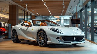 The 2025 Ferrari 812GTS in White A Last Look at Pure V12 Performance [upl. by Natsirhc]