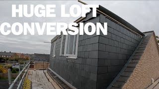 HUGE DORMER LOFT CONVERSION [upl. by Keldah]