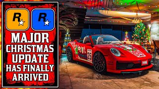 Its FINALLY Here The Massive NEW GTA Online Christmas UPDATE Today GTA5 New Update [upl. by Zenobia]