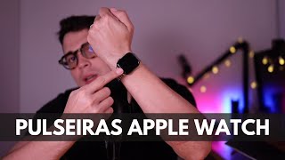 Top 5 pulseiras para Apple Watch [upl. by Iover]