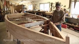 Building the TotalBoat  Surfacing for bottom planking Episode 15 [upl. by Titos]