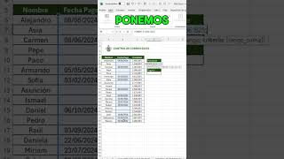 CONTROL DE PAGOS O COBROS en EXCEL excel [upl. by Hanfurd]