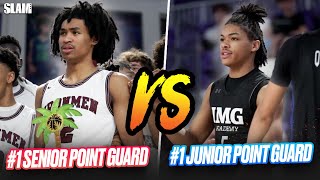 Best Point Guards In ALL OF HIGH SCHOOL Matchup 🤩🔥 Dylan Harper vs Darius Acuff Jr 🍿 [upl. by Cirdla]