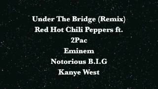 Under The Bridge Remix Red Hot Chili Peppers ft 2Pac Eminem Notorious BIG Kanye West [upl. by Allit]