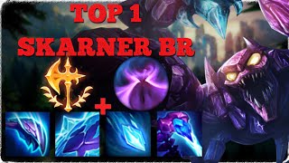 TOP 1 SKARNER BR LOL  SKARNER BOT GAMEPLAY  LEAGUE OF LEGENDS [upl. by Eremaj827]