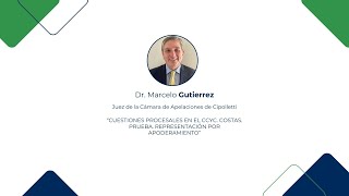 1° Jornadas Regionales de Derecho Privado de Río Negro y Neuquén  Dr Marcelo Gutierrez [upl. by Kristine411]