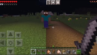 Can I Survive From Herobrine In Minecraft 119 [upl. by Ahsenek560]