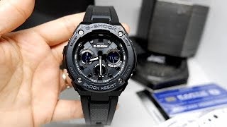 CASIO GSHOCK GSTEEL GSTS100G1B ORIGINAL UNBOXING BEST SELLER [upl. by Demaria]