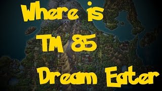 Where Is TM 85  Dream Eater Pokemon DiamondPearlPlatinum [upl. by Nonnaihr420]