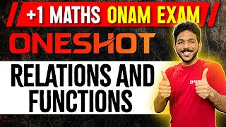 1 Maths Onam Exam  Relations And Functions  Oneshot  Exam Winner Plus One [upl. by Brout940]