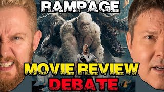 RAMPAGE Movie Review  Film Fury [upl. by Sivartal368]