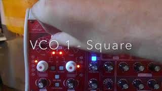 Behringer Neutron Square Wave Level Fix [upl. by Westfahl153]