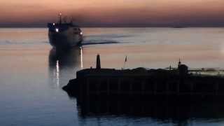 LLEGADA del barco SILVIA ANA de BUQUEBUS a Colonia desde el ELADIA ISABEL TURISMO URUGUAY [upl. by Euqitsym]