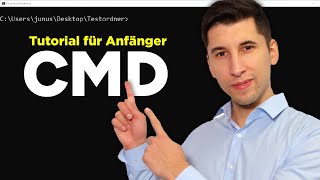 CMD Eingabeaufforderung Tutorial für Anfänger Deutsch [upl. by Nnanaej]