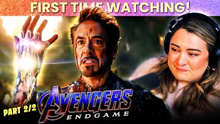 Watching AVENGERS ENDGAME for the First Time EMOTIONAL Rollercoaster Part 22 [upl. by Eintruoc]