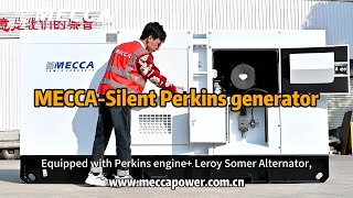 MECCA POWER Silent Type 150KVA Perkins Diesel Generator [upl. by Sudhir904]