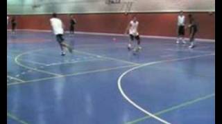 Ejercicio baloncesto 2x0 [upl. by Nnylhtak]