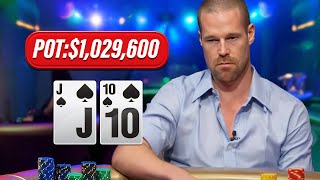 ActionPacked Turn Card in Million Dollar Cash Game  High Stakes Poker E20 [upl. by Ivers381]