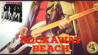 Ramones  Rockaway Beach  bass cover [upl. by Adien]