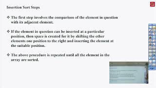 Insertion Sort Algorithm [upl. by Davilman]