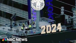 Cities across US preparing for New Year’s Eve celebrations [upl. by Imim]